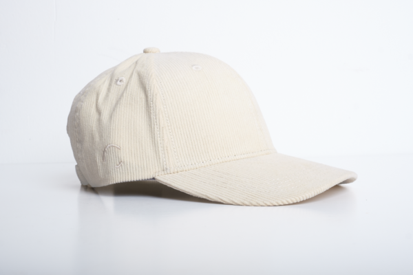 Corduroy Baseball Cap - Ivory