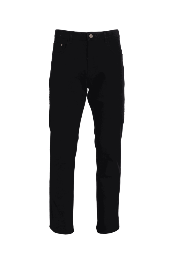 Cotton Jeans - Black - Image 2