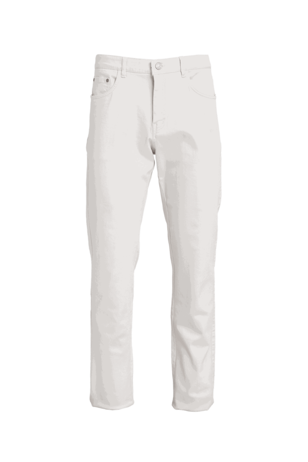 Cotton Jeans - Off White - Image 2