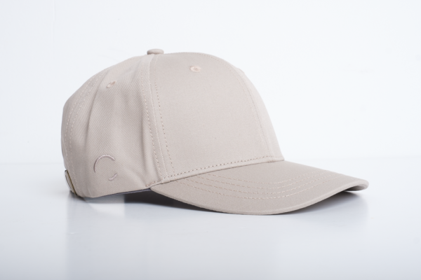 Cotton Beige Twill Dyed Baseball Cap