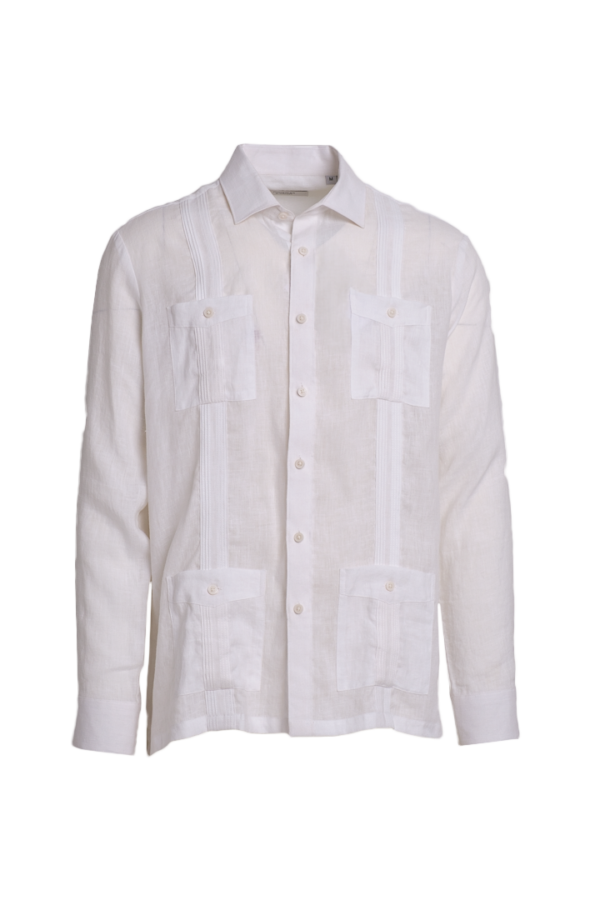 Guayabera 100% Linen - Long Sleeve