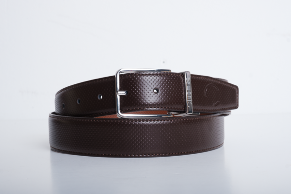 Brown/Tan Leather Belt Reversible Clubman