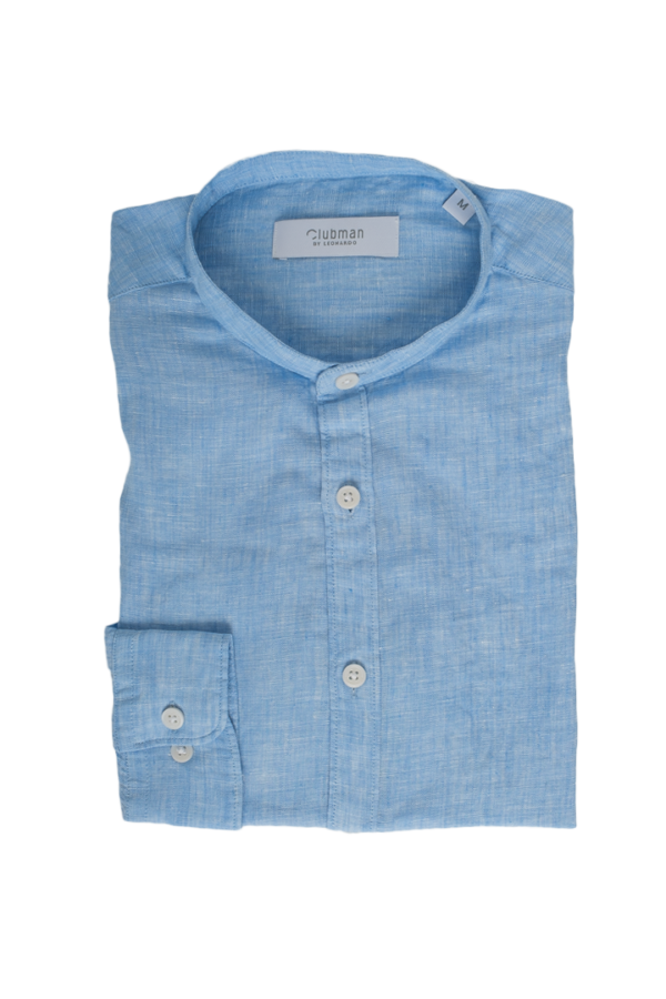 Blue Cotton Woven Shirt