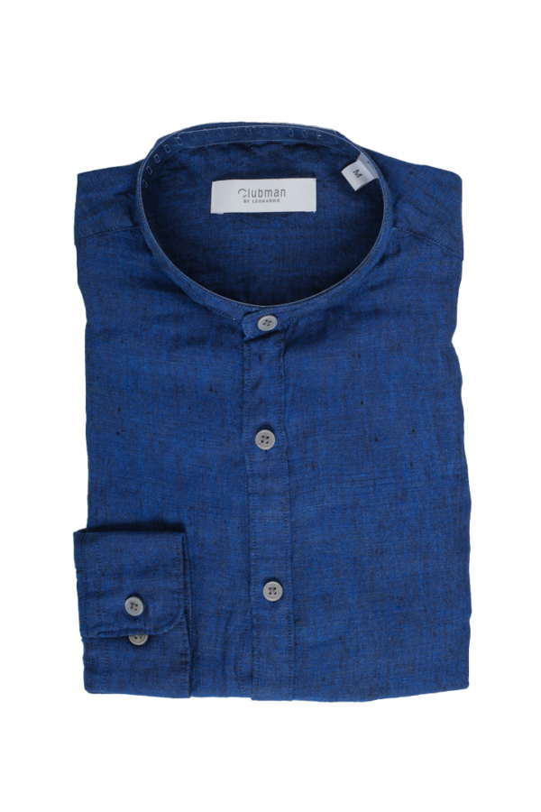 Navy Cotton Woven Shirt