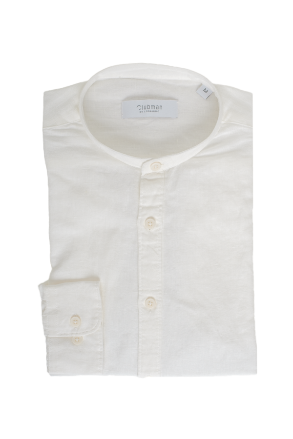 White Cotton Woven Shirt