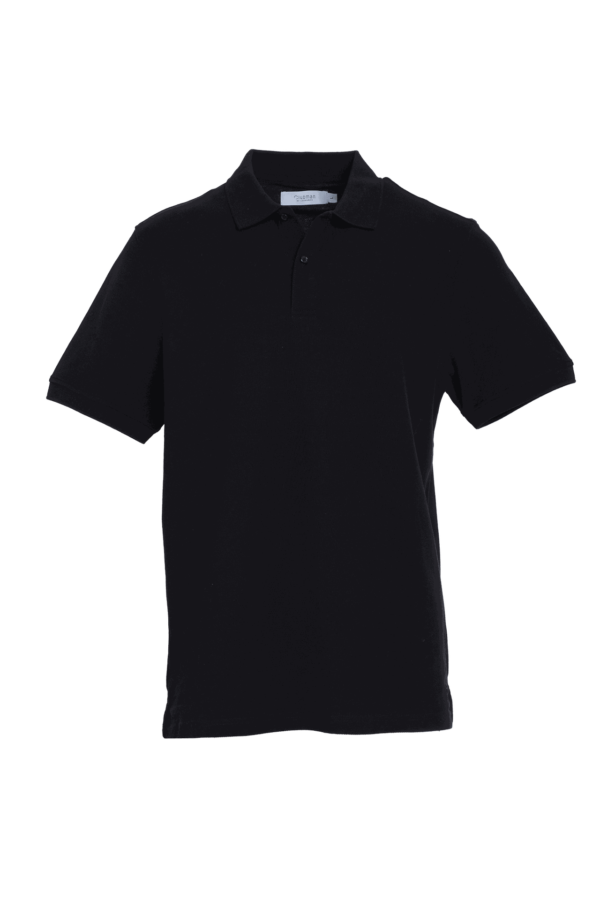 Premium Cotton Polo - Black