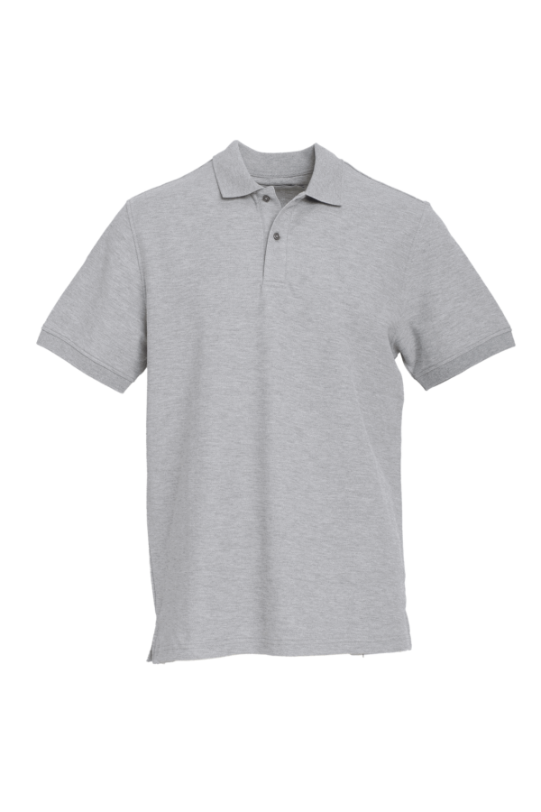 Premium Cotton Polo - Grey