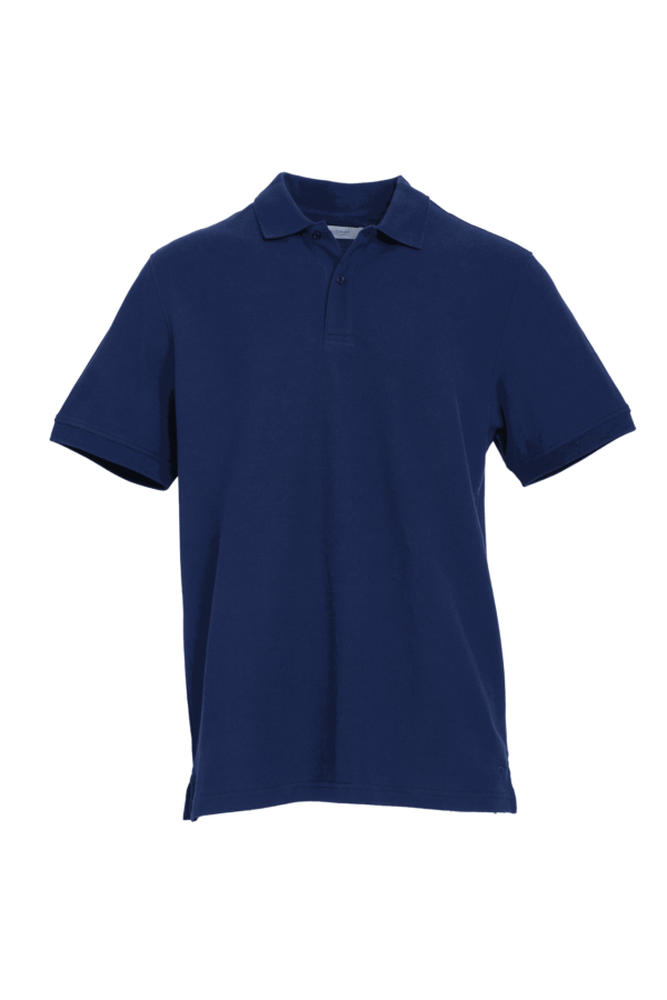 Premium Cotton Polo - Navy