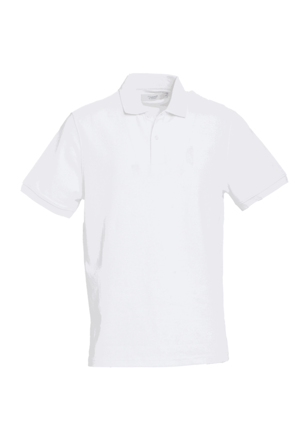 Premium Cotton Polo - White