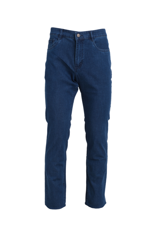 100% Denim Stretch Jeans - Light Wash - Image 2