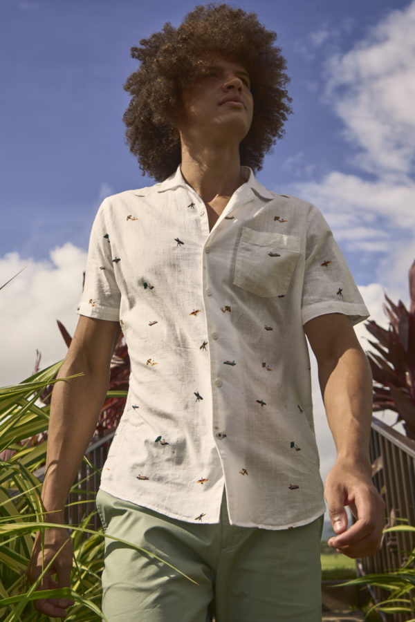 Surfer Cotton Woven Shirt