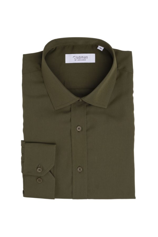 Mens Long Sleeve Shirt - Green