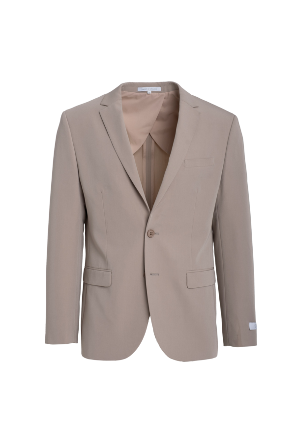 Technical Dress Coat - Tan