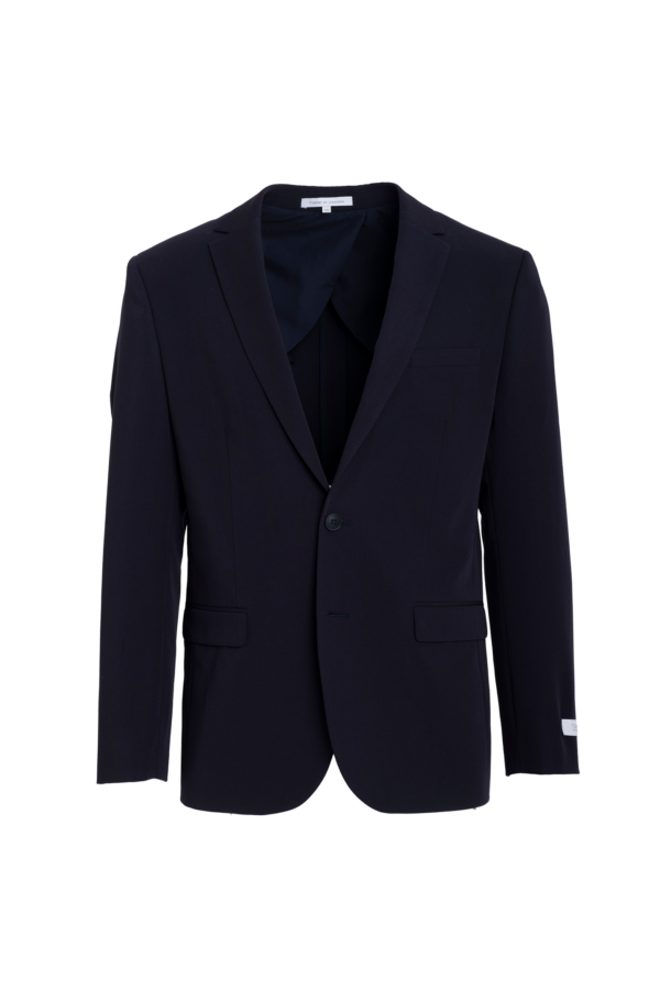 Technical Dress Coat - Navy - Image 2