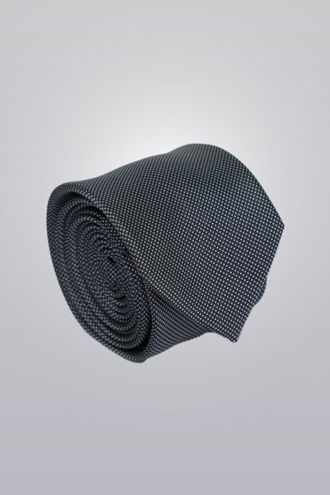 Black Piqué Tie