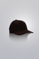 Brown baseball cap made from cotton corduroy. Classic fit.