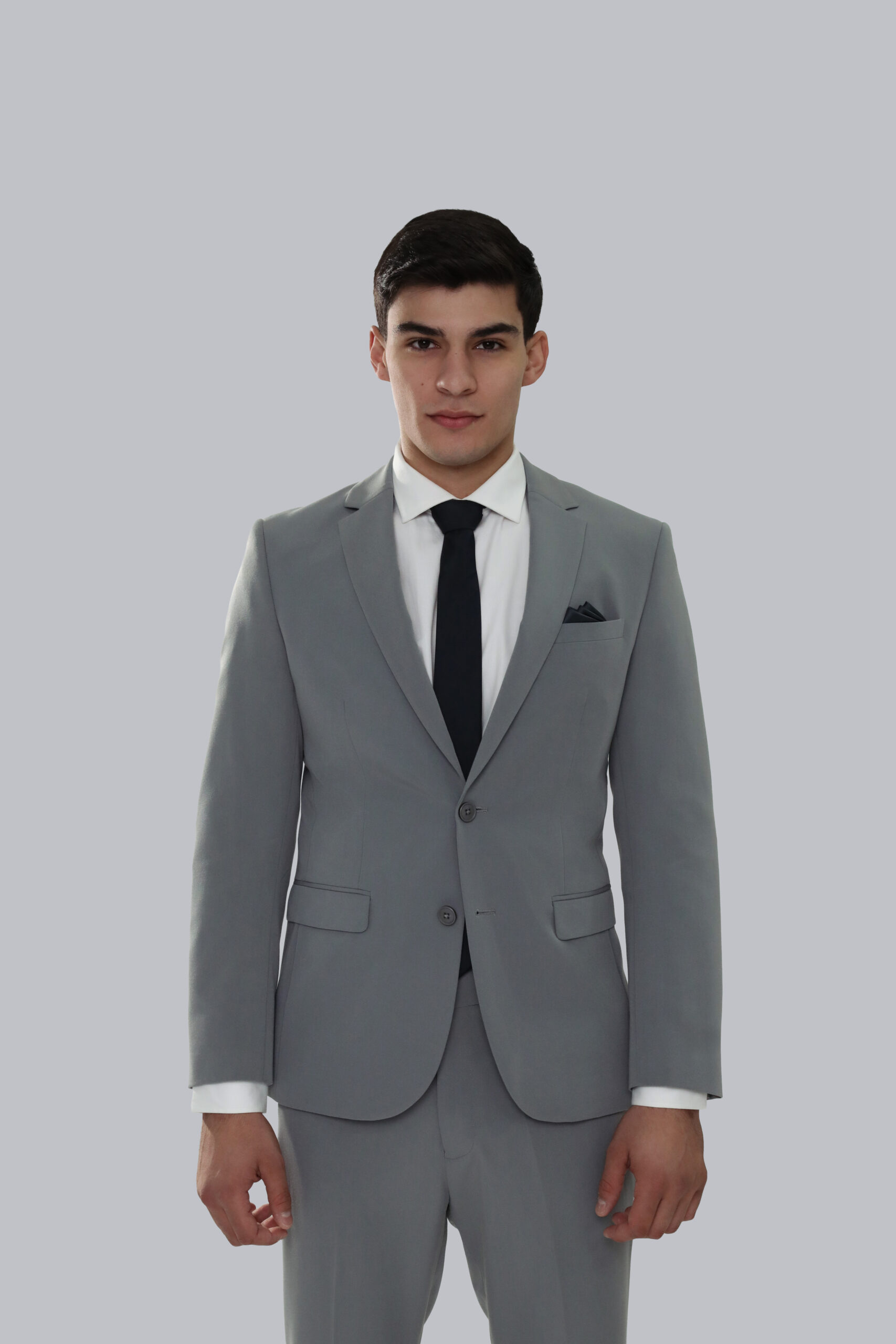 Technical Suit Grey Model 2