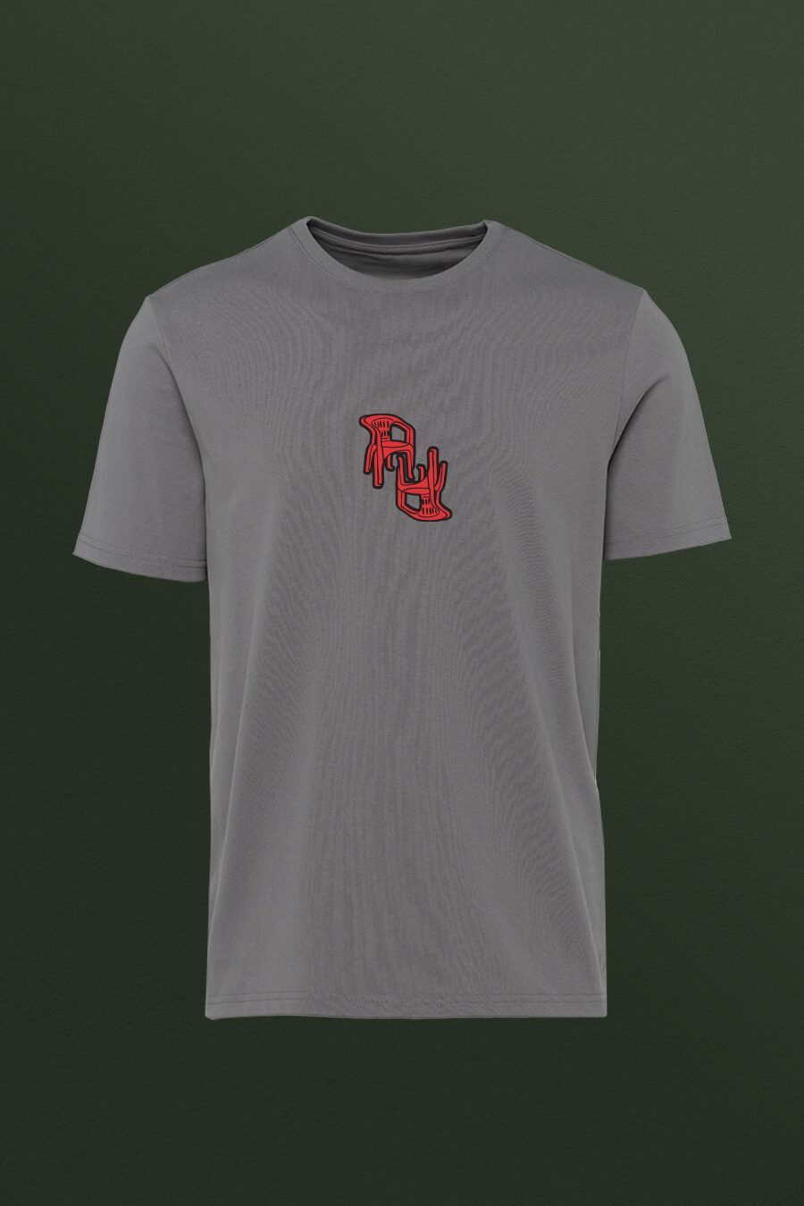 La Sillita T-Shirt La Sillita T-Shirt grey heavyweight cotton tee with La Sillita sticker, true to fit