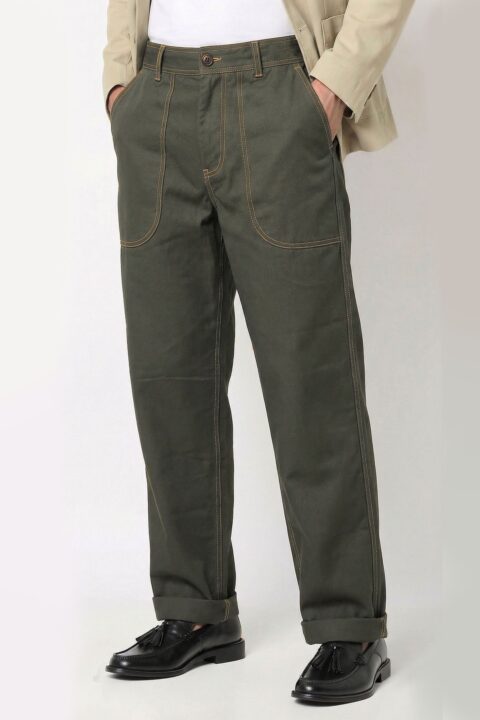 Straight Leg Olive Jean