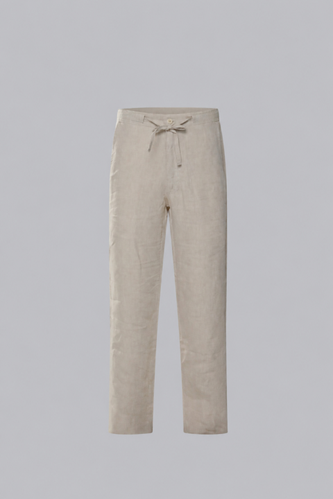 Linen Drawstring Pant