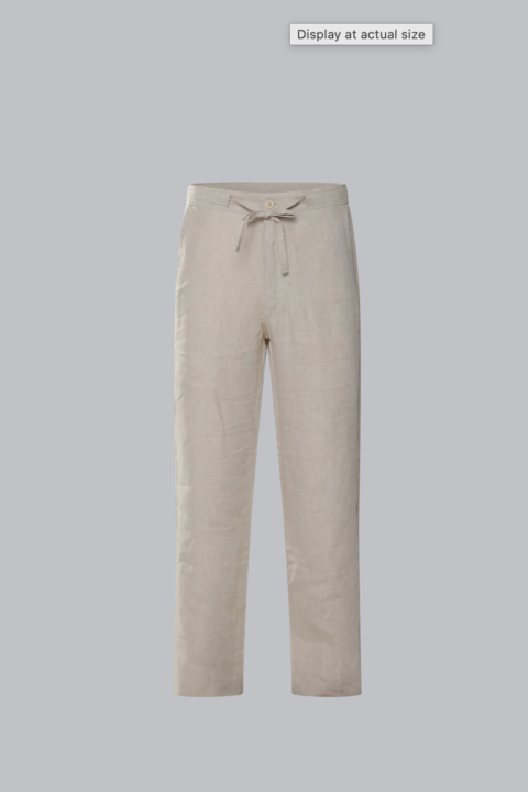 Linen Drawstring Pant
